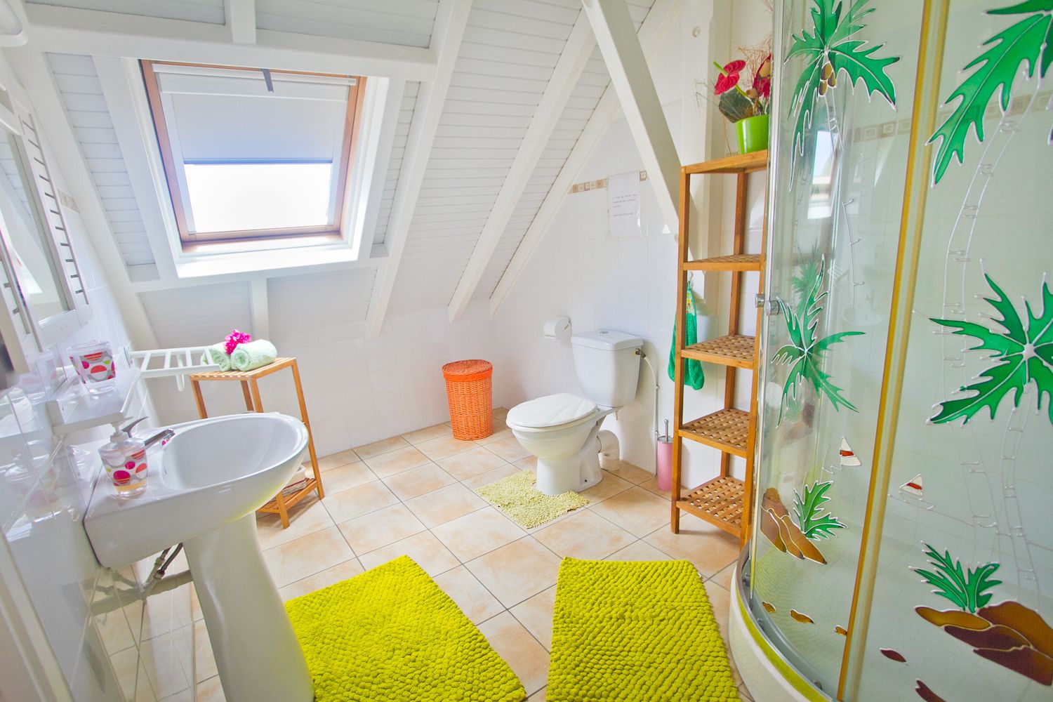 Villa Confort, 3 habitaciones, en el área del jardín | Baño