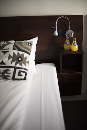 Individually decorated, individually furnished, blackout drapes