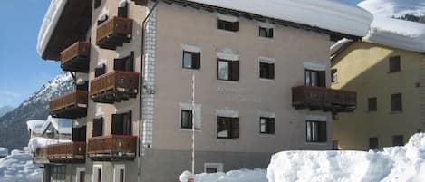 Fassade der Unterkunft