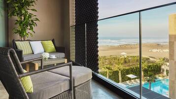 Quarto premier, 1 cama King | Vista da sacada