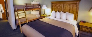 Family Room | Premium bedding, down duvets, desk, blackout curtains - Junction Inn Suites & Conference Center (Babbitt)