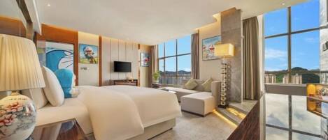 Minibar, in-room safe, cots/infant beds, alarm clocks