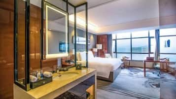 Minibar, in-room safe, cribs/infant beds, alarm clocks