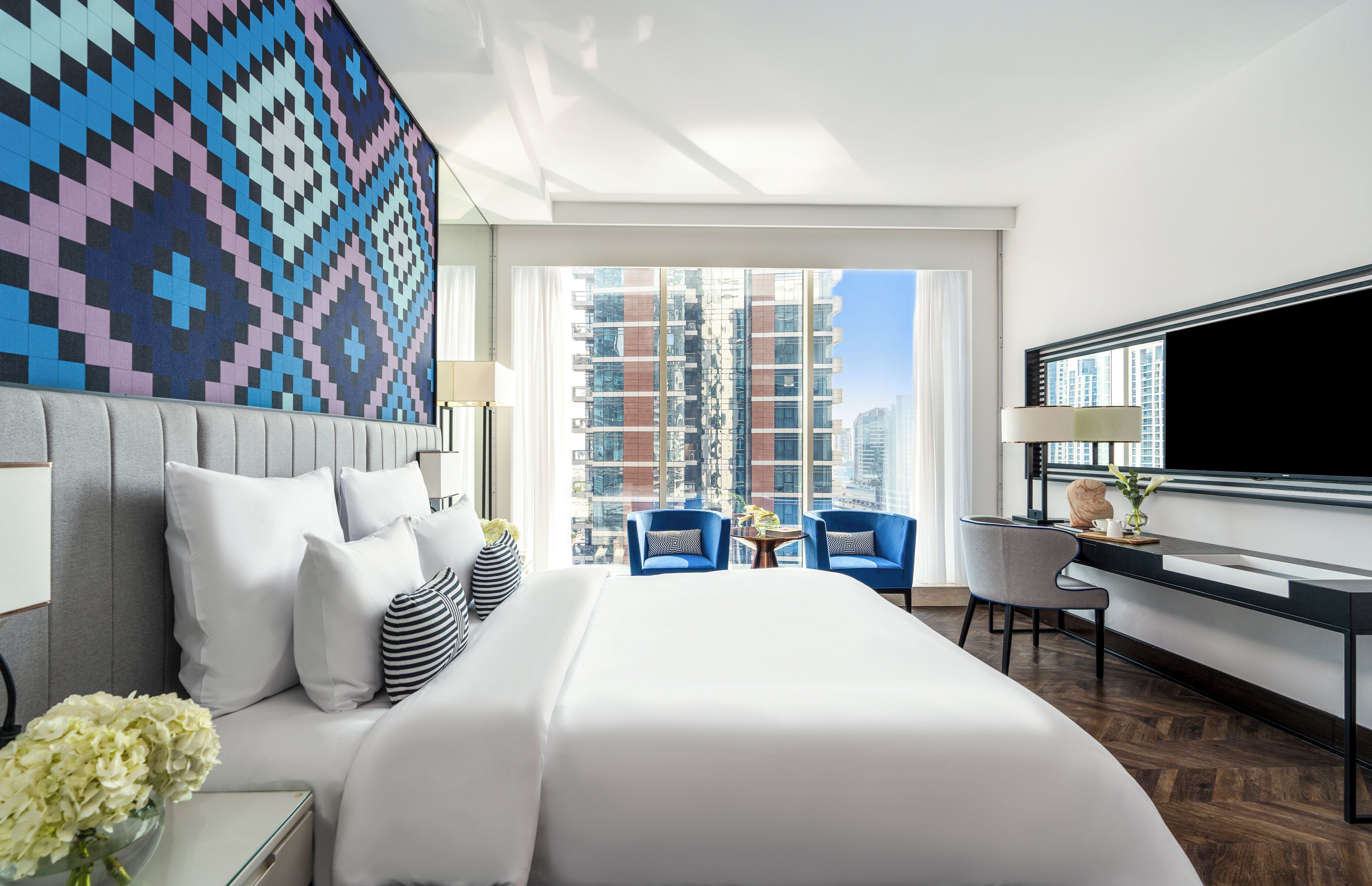 Suite Deluxe, 1 très grand lit | Literie de qualité, couette en duvet, lit avec matelas à plateau-coussin