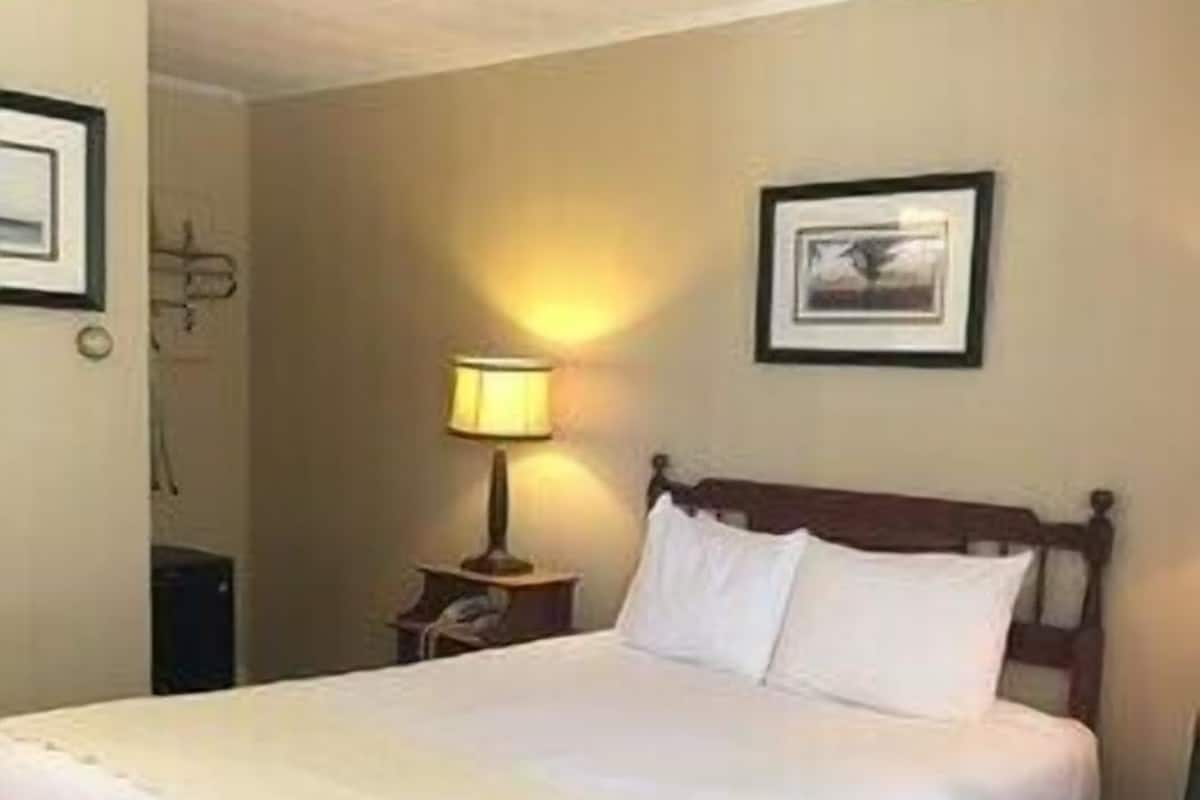 Premium bedding, desk, iron/ironing board, free WiFi