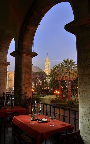 Restaurante al aire libre