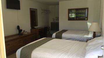 Basic Double Room Single Use, 2 Double Beds | Pillow-top beds, individually furnished, free WiFi