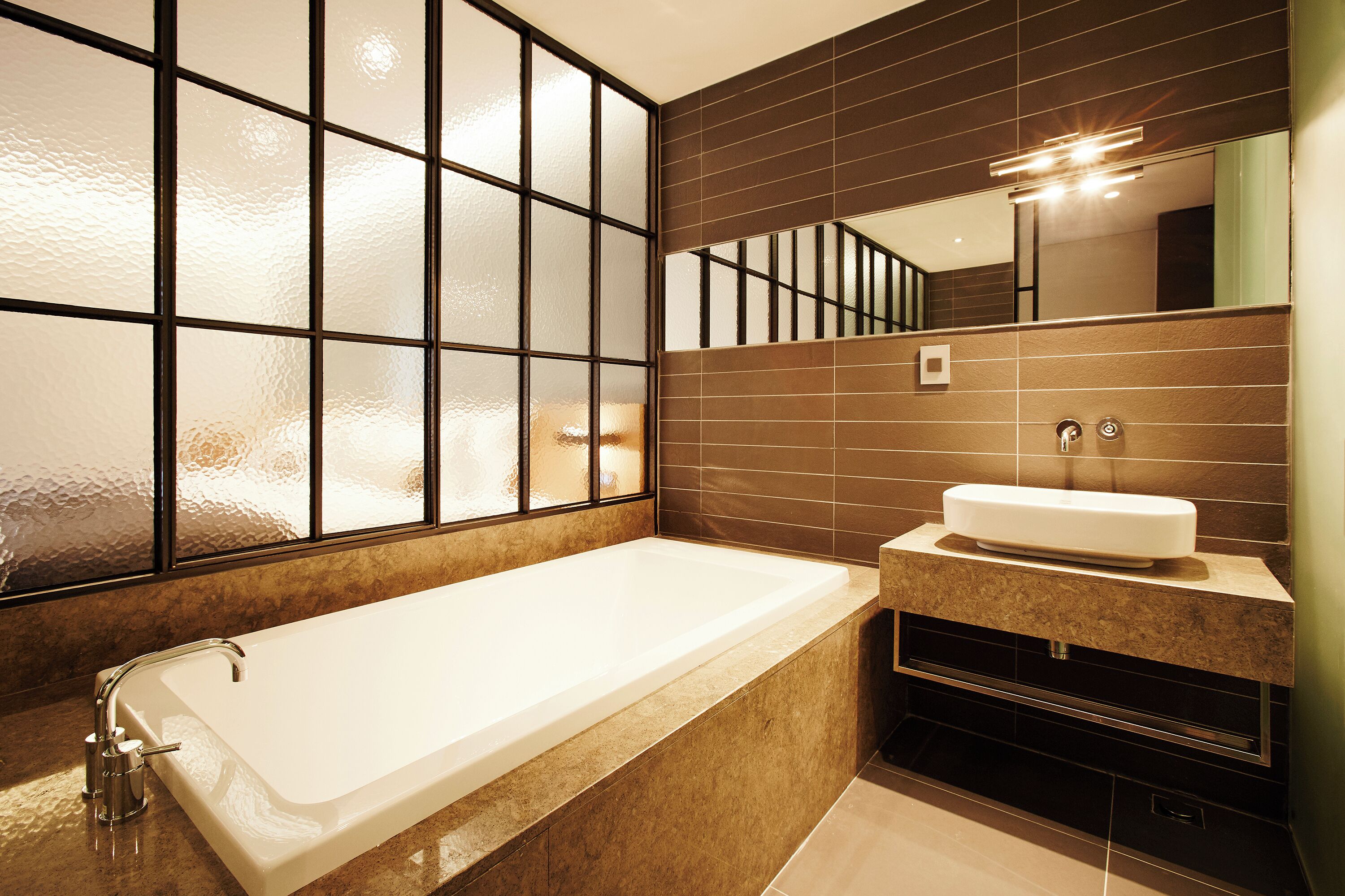 family twin room with bathtub | bathroom | hair dryer, bathrobes, slippers, electronic bidet