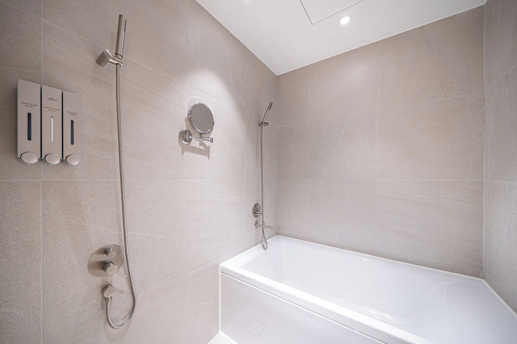 free toiletries, hair dryer, slippers, bidet