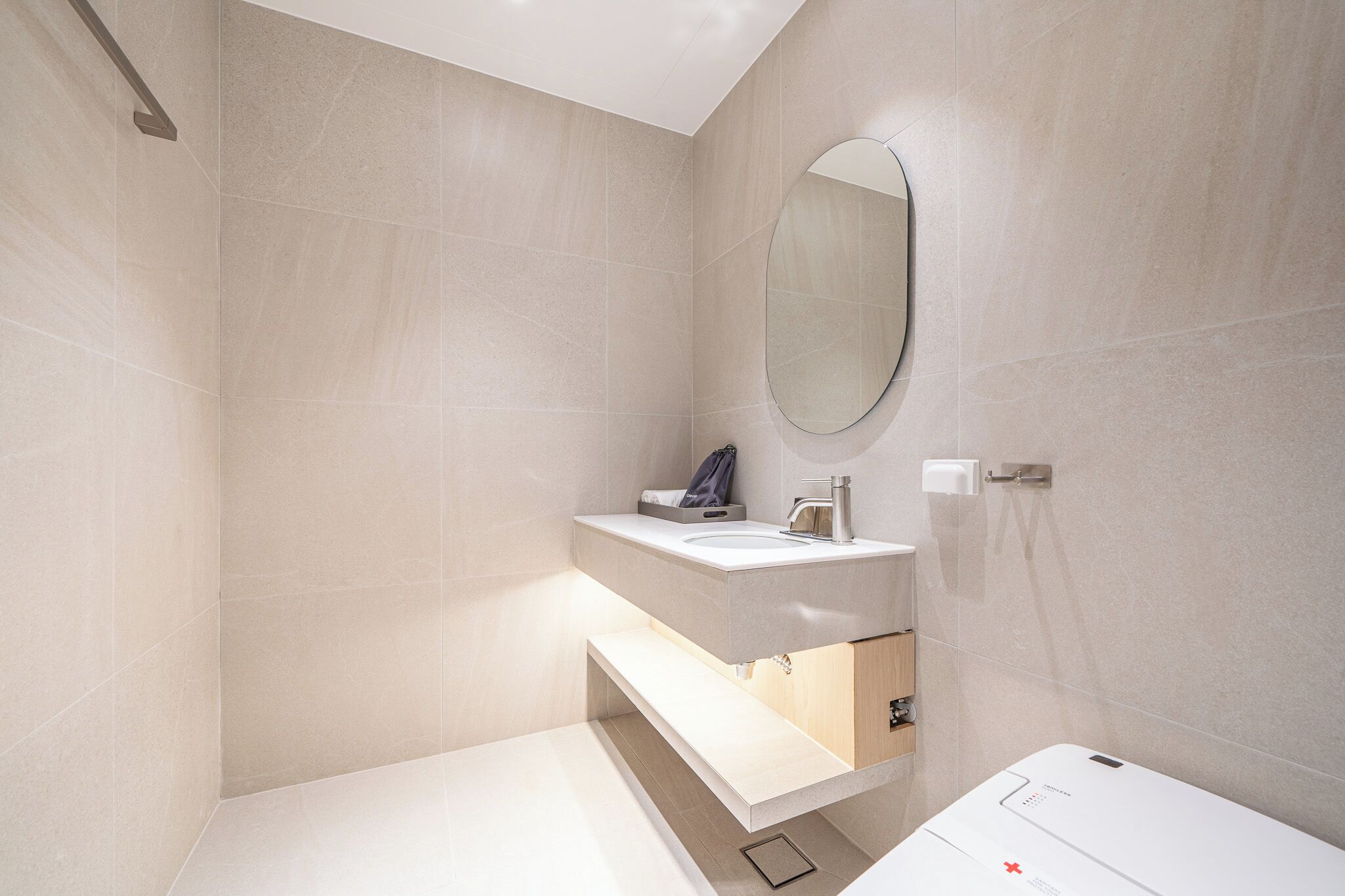 free toiletries, hair dryer, slippers, bidet