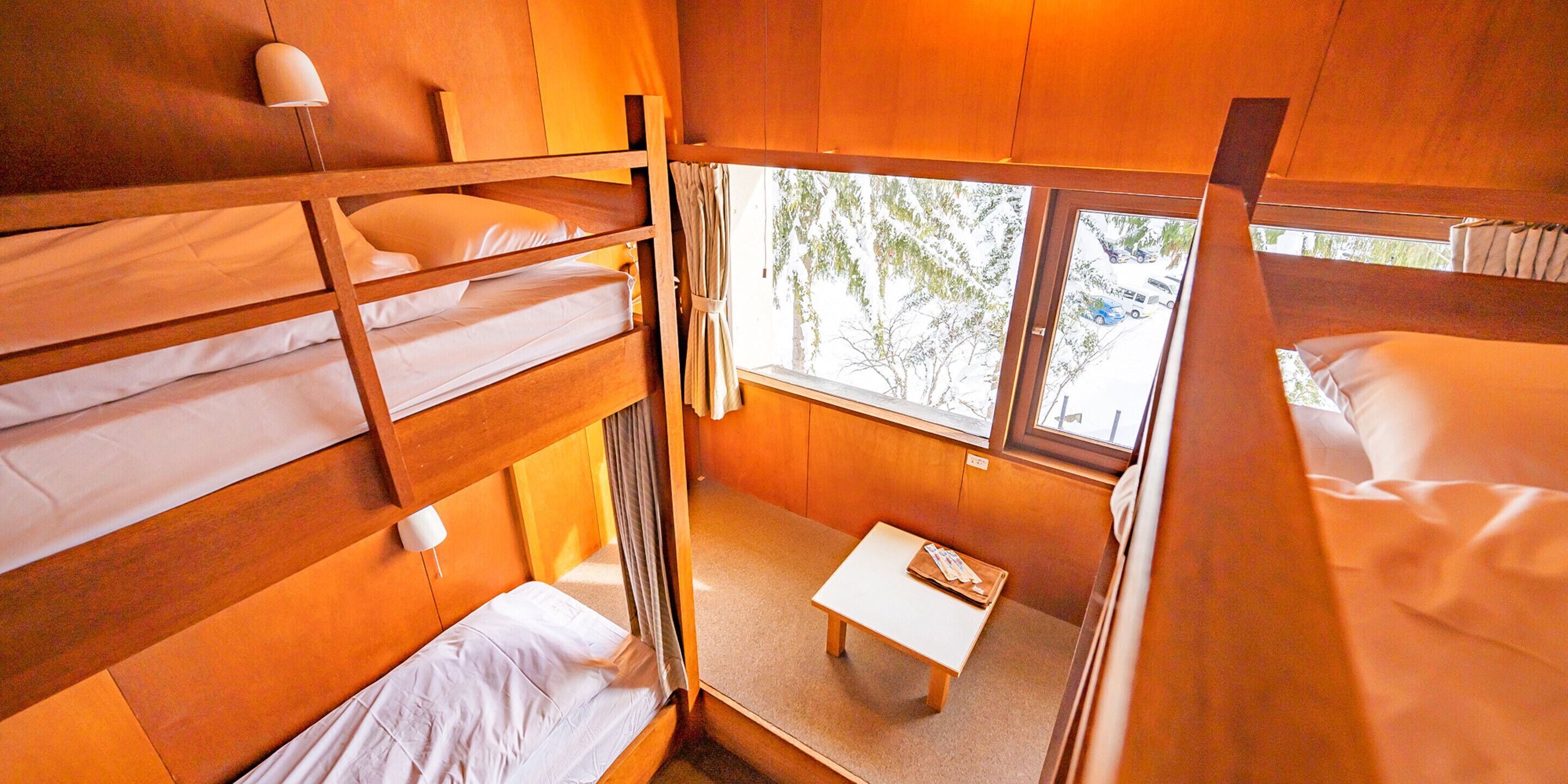 Room with Bunk Beds and Shared Bathroom, Mountain View | Bed sheets