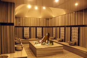 Turkish bath, facials, 3 treatment rooms