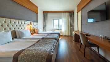 Minibar, in-room safe, desk, soundproofing