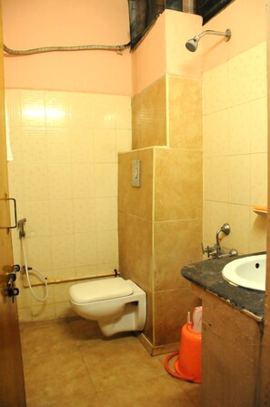 Buồng tắm vòi sen, đồ dùng nhà tắm miễn phí, máy sấy tóc, khăn tắm