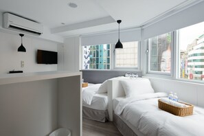 In-room safe, individually decorated, blackout drapes, soundproofing