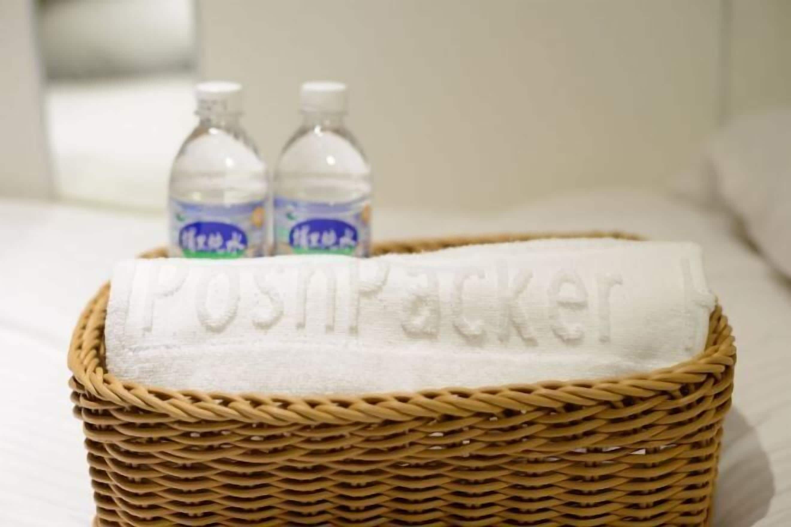 Shower, free toiletries, hair dryer, slippers