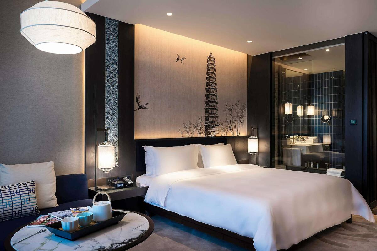 premium bedding, minibar, in-room safe, individually decorated