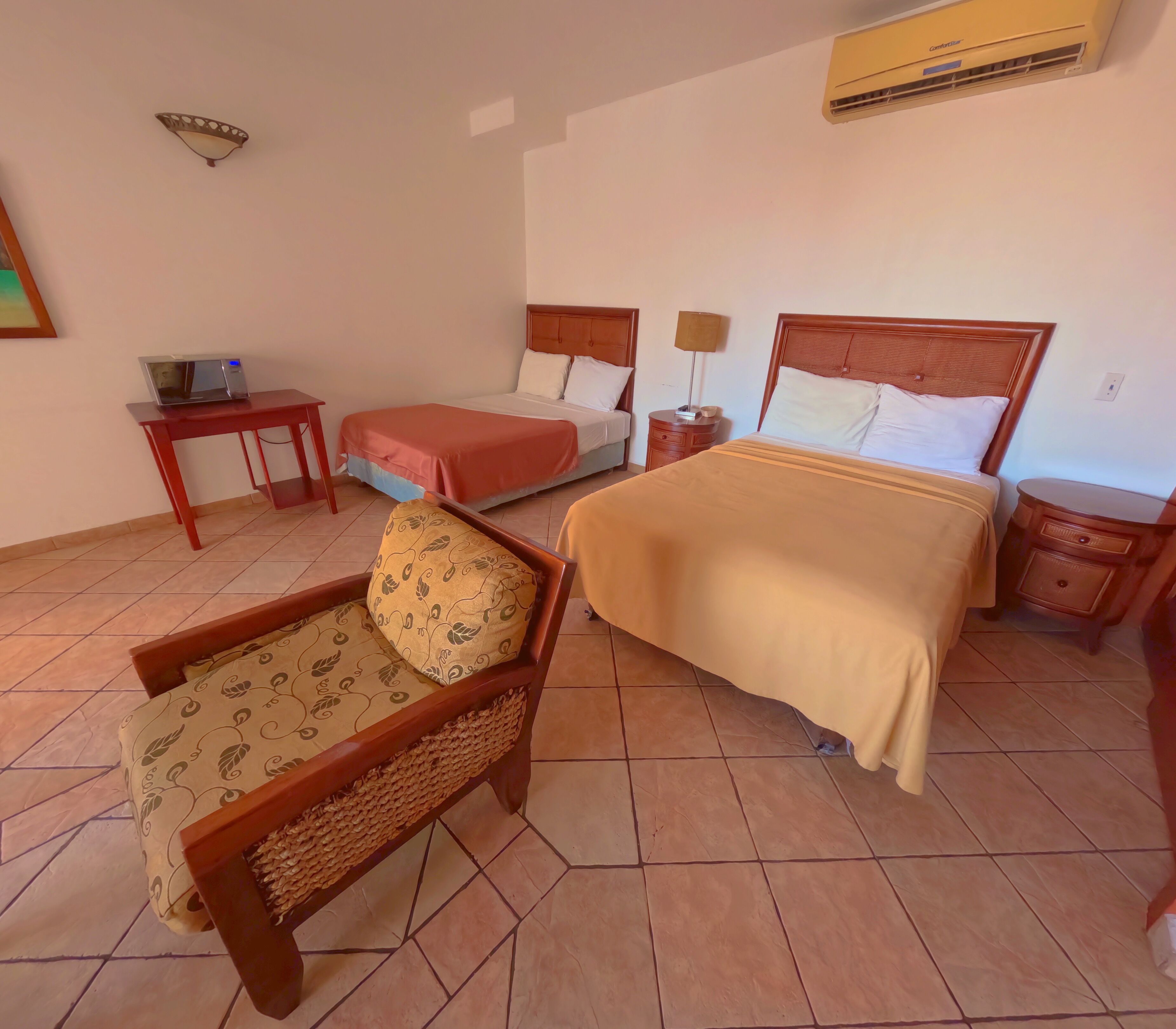 deluxe studio suite, 2 bedrooms, ocean view | premium bedding, individually furnished, free wifi, bed sheets