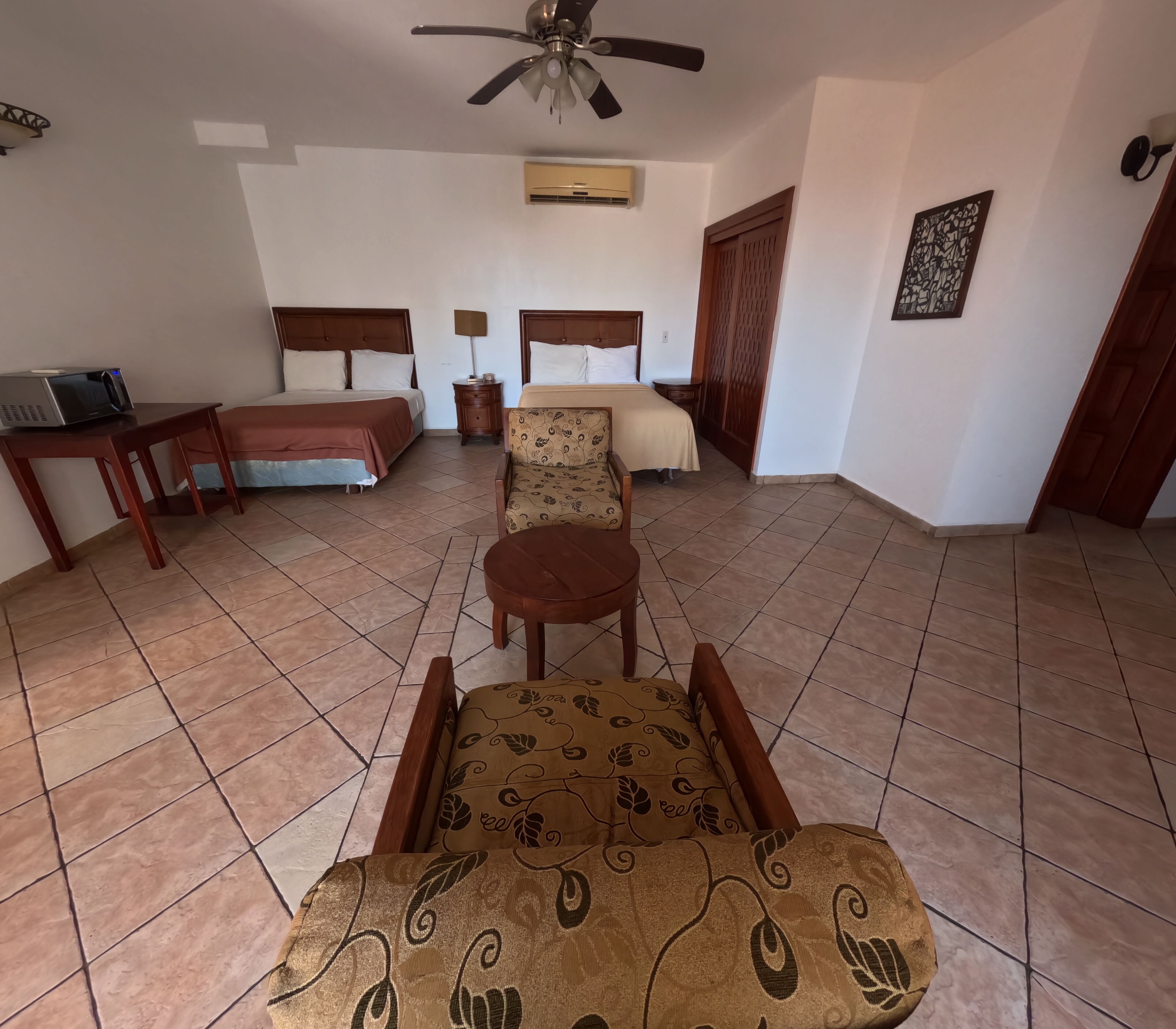 deluxe studio suite, 2 bedrooms, ocean view | premium bedding, individually furnished, free wifi, bed sheets