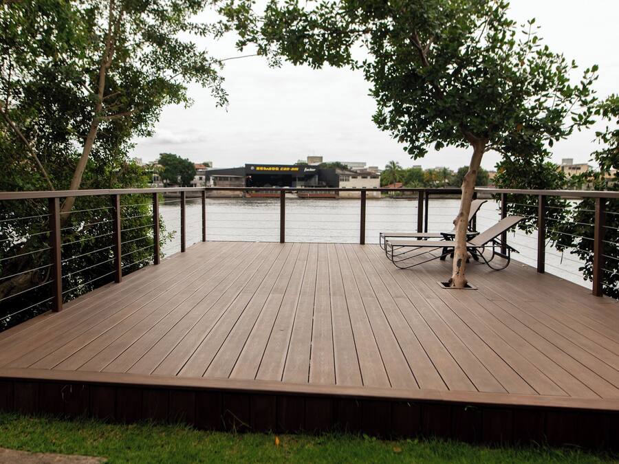 Vue depuis l’hébergement