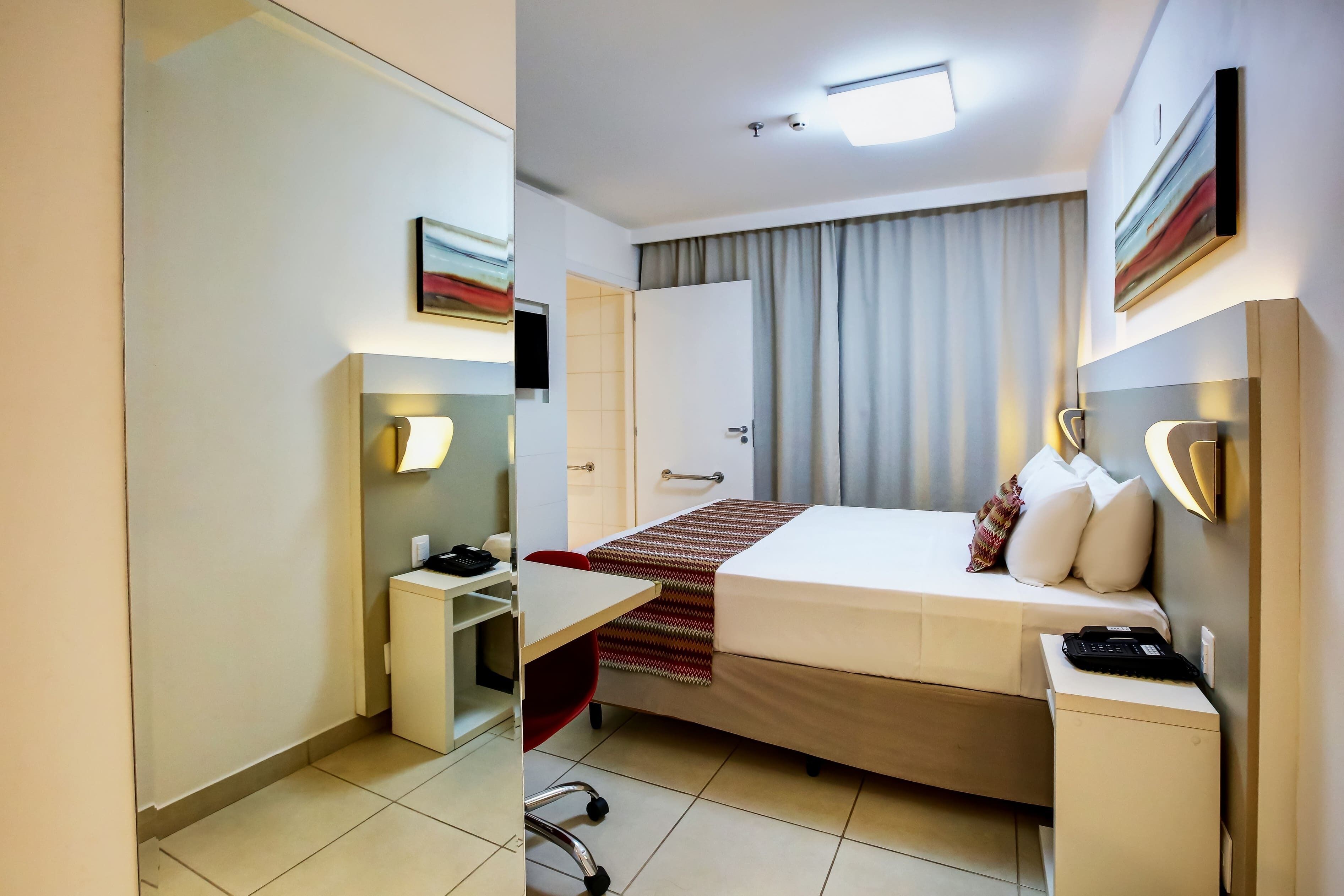standard double room, accessible | 1 bedroom, minibar, in-room safe, desk