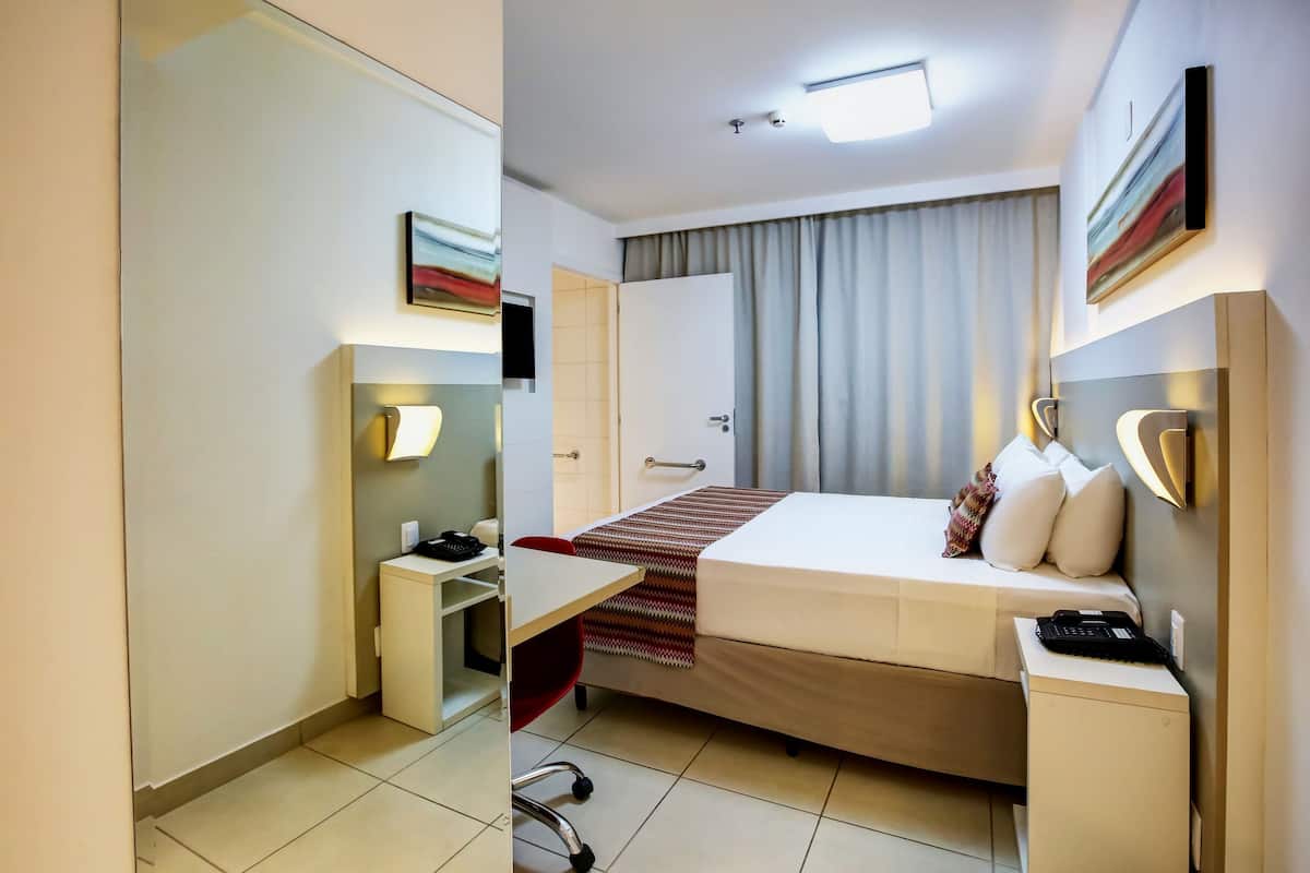 standard double room, accessible | 1 bedroom, minibar, in-room safe, desk