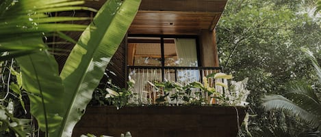 Jungle Immersion with AC | Balcony