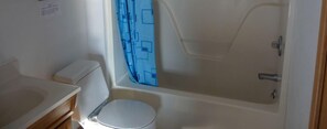 Casa, 3 camere da letto, caminetto, lato lago (Unit 4) | Bagno | Combinazione doccia/vasca, set di cortesia gratuito