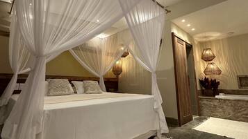 Seafront Premium Suite | Frigobar, cortinas blackout, Wi-Fi de cortesia