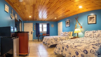 Standard Room, 2 Queen Beds, Refrigerator & Microwave | 1 bedroom, individually decorated, individually furnished