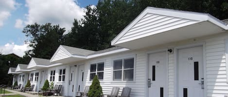 Fassade der Unterkunft