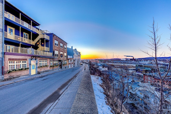 Fachada de la propiedad