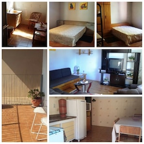 A bedroom with a bed, a chair, a desk, and a wardrobe. - Chácara do Alemão - Recanto Jd.Silvestre (Vargem)
