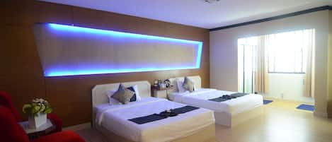Family Room, 2 Double Beds