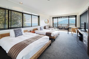 Superior-Zweibettzimmer, 2 Doppelbetten, Nichtraucher, Meerblick