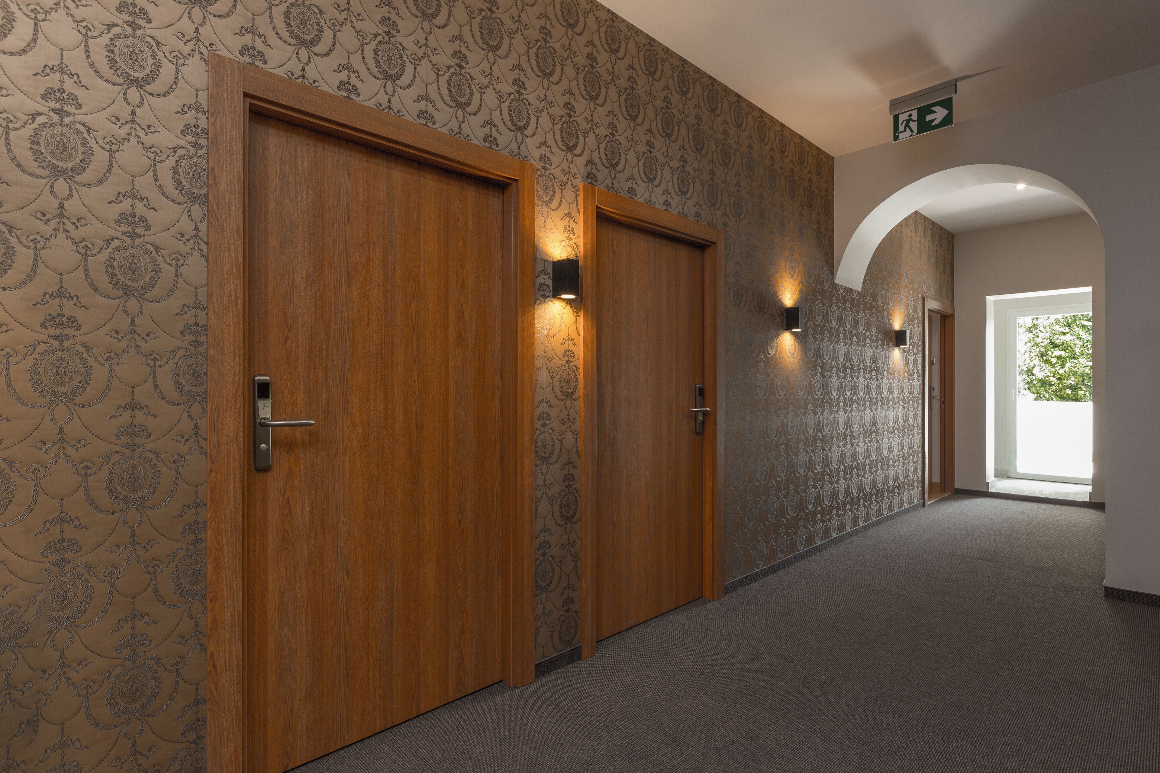 superior triple room | living area | lcd tv