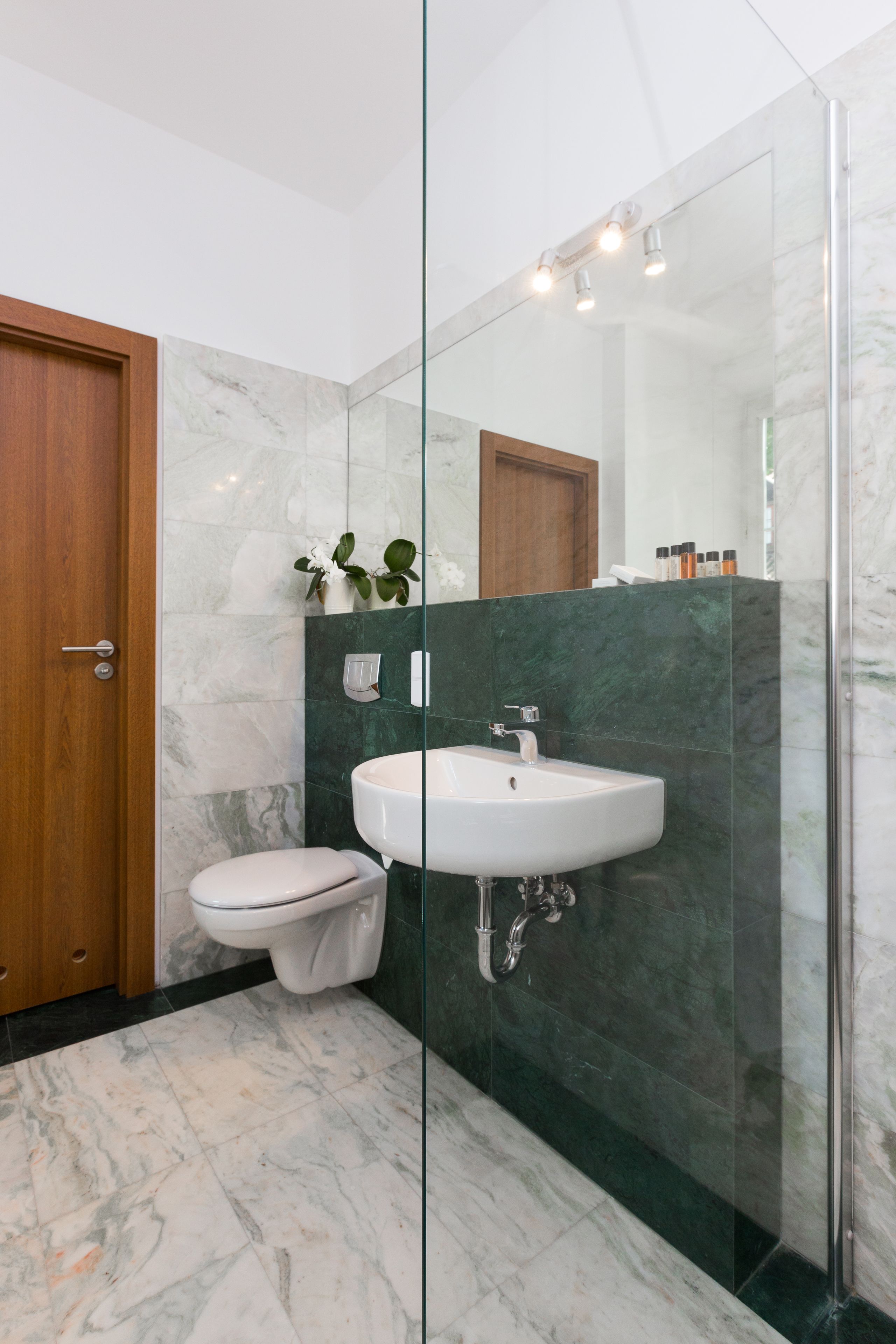 free toiletries, hair dryer, slippers, towels