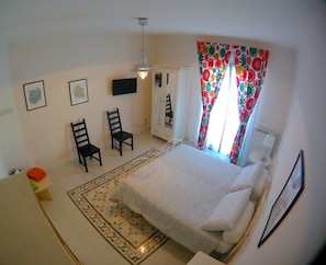 Habitación cuádruple, baño privado, vistas al jardín