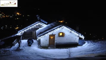Front of property – evening/night