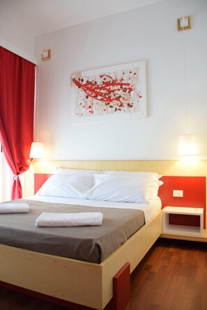 Double Room, Terrace | Premium bedding, minibar, in-room safe, desk - Bio Hotel Palermo (Palermo)