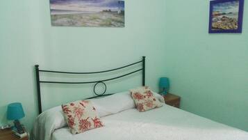 Desk, iron/ironing board, free WiFi, bed sheets