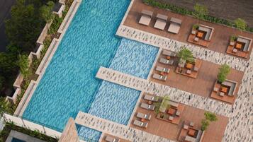 Kolam renang rooftop