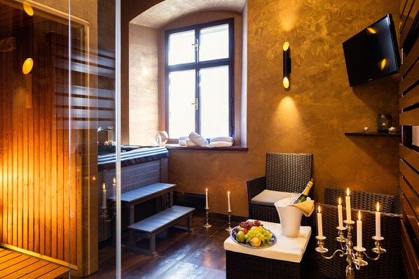 Sauna, hot tub - Rožmberský Dvůr (Cesky Krumlov)