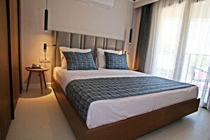 1 bedroom, free WiFi, bed sheets - Queen Resort Hotel (Bodrum)