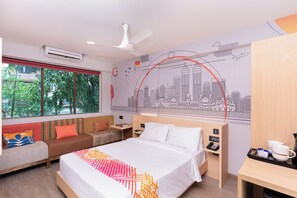 奢華客房, 1 張加大雙人床 | 書桌、免費無線上網