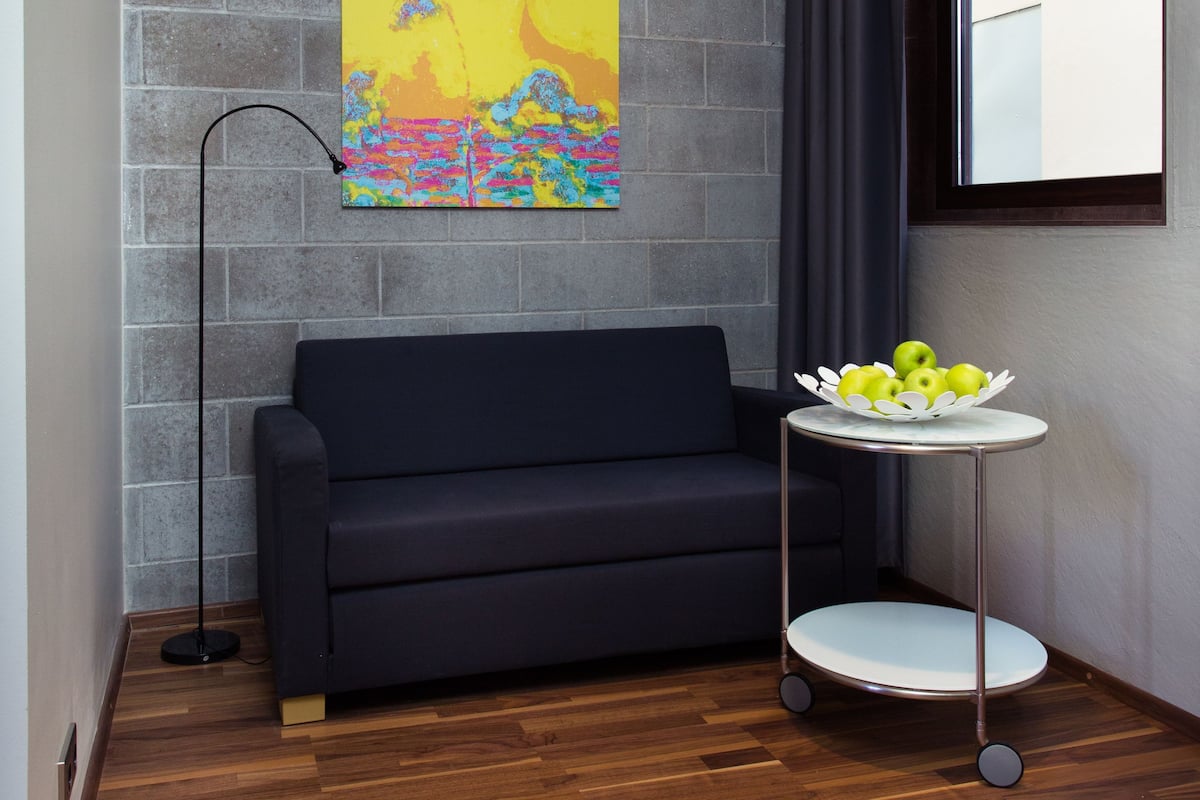 APARTMENT 1 | Living area | Flat-screen TV, DVD player