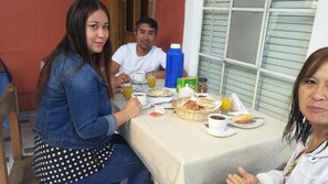 Daily continental breakfast (USD 2 per person) - Hostal Lluvia de Oro (Arequipa)