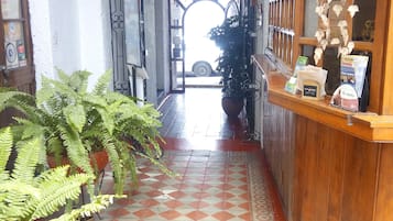 Entrada de la propiedad