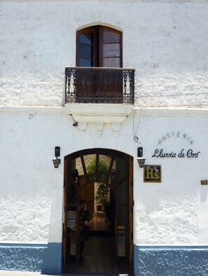 Entrada de la propiedad