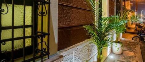 Fachada de la propiedad